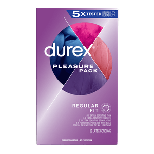 Pleasure Pack Regular Fit Condoms