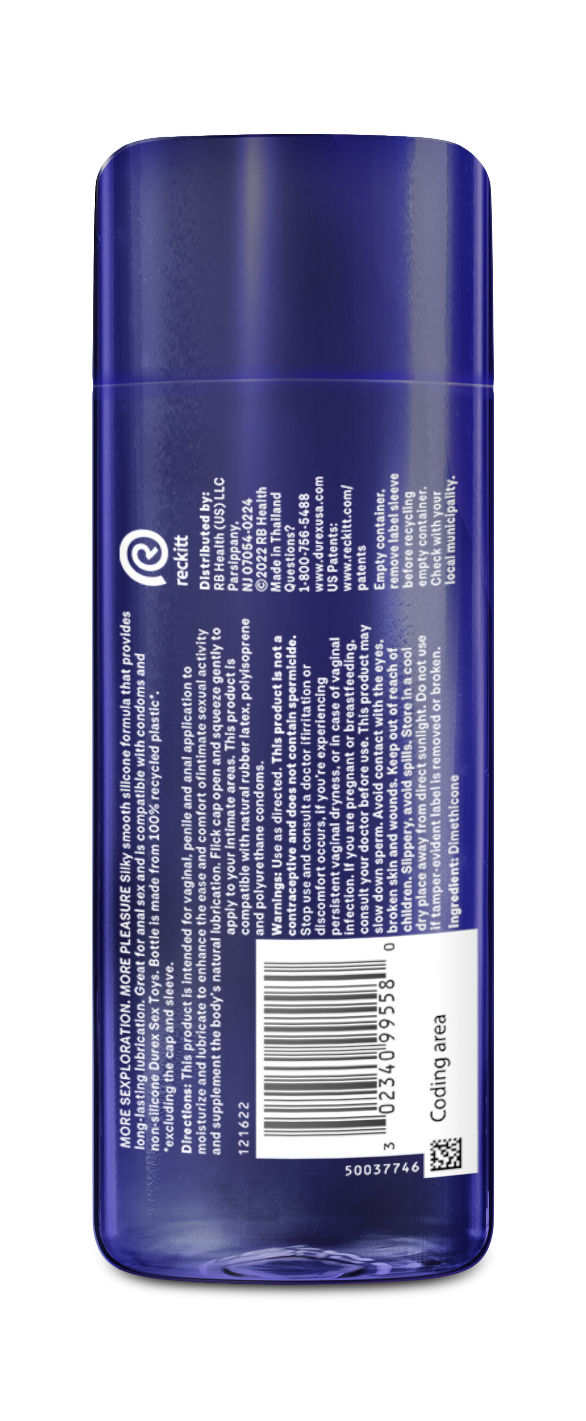 Durex<sup>®</sup> Cheeky Play Silicone Long Lasting Personal Lubricant, 3.38 fl oz