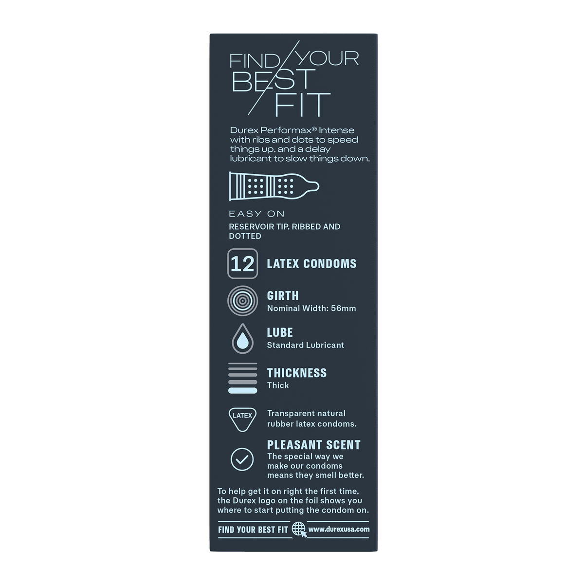 Performax Intense Regular Fit Condoms