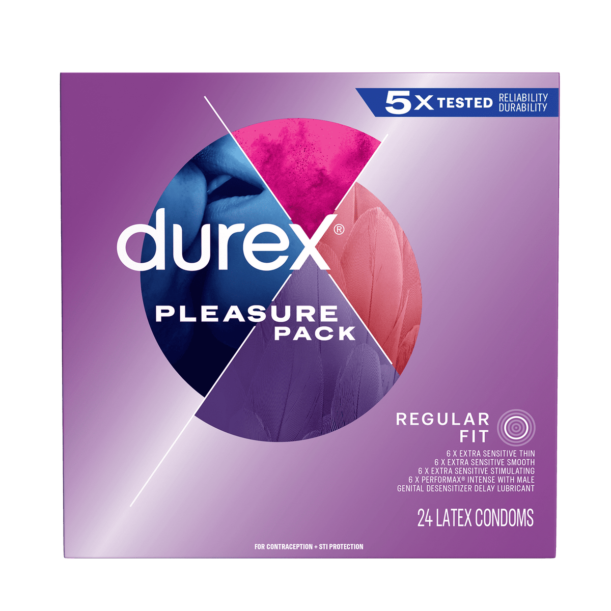 Pleasure Pack Regular Fit Condoms