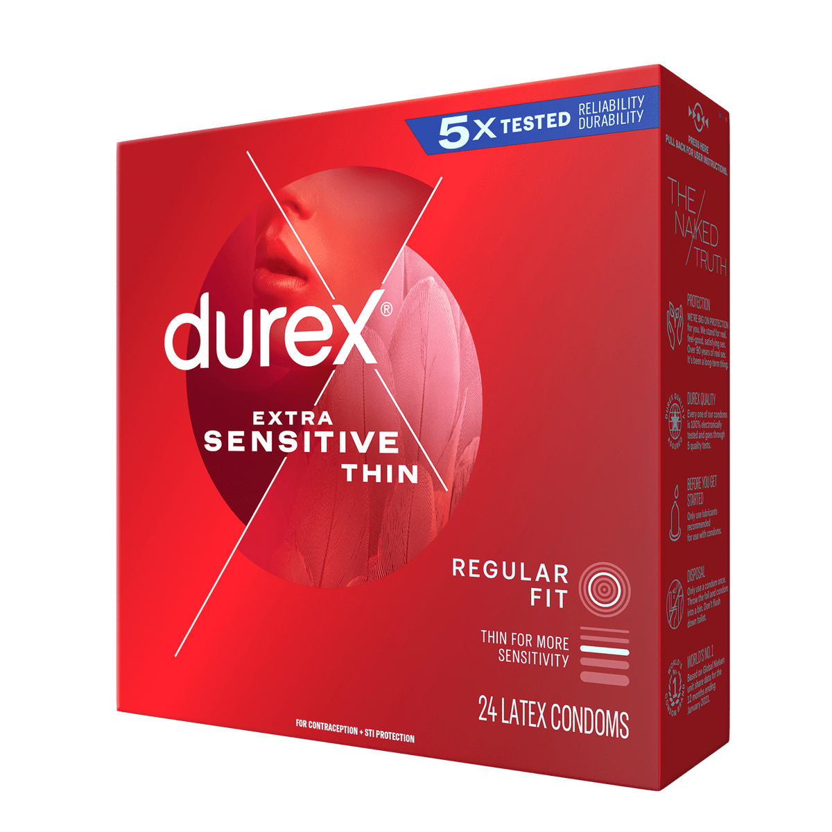 Extra Sensitive Regular Fit Condoms