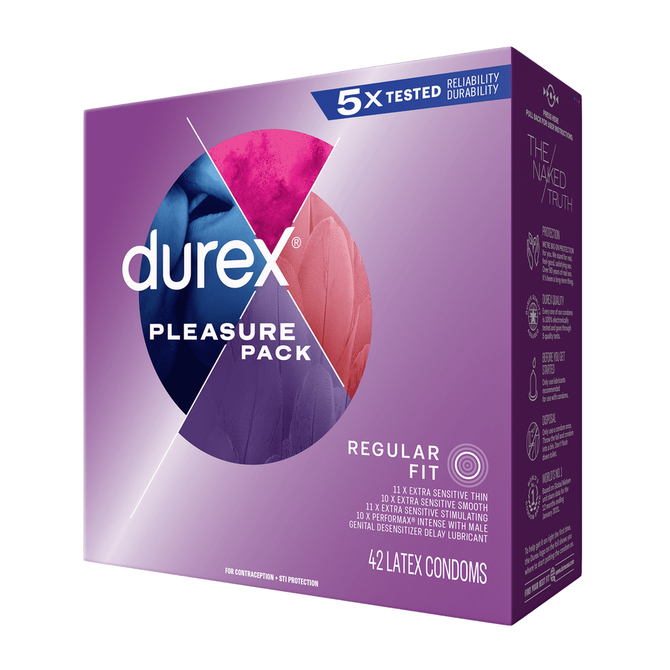 Pleasure Pack Regular Fit Condoms