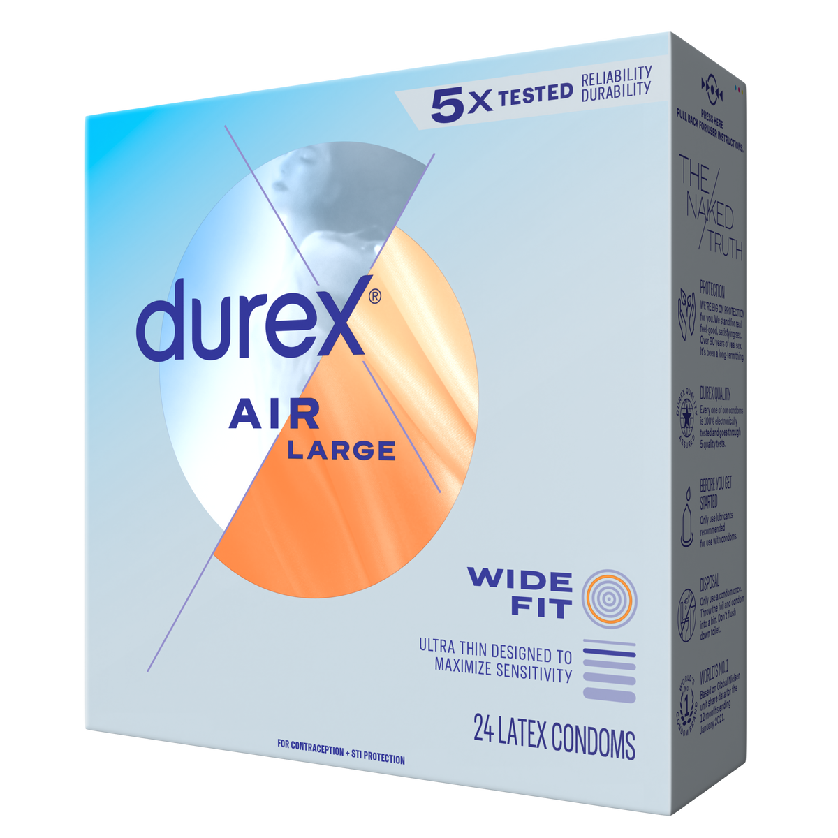 Air Wide Fit Condoms