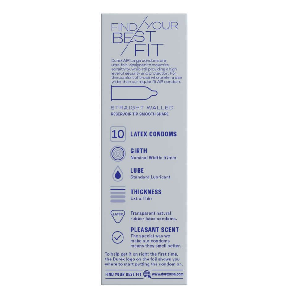Air Wide Fit Condoms