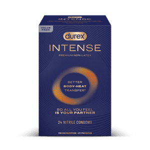 Durex intense premium non-latex 24 nitrile condoms