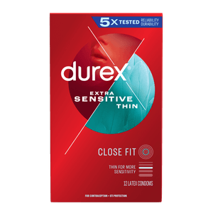 Durex XSensitive Thin Close fit 12ct pack