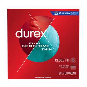 Durex XSensitive Thin Close fit 24ct Pack