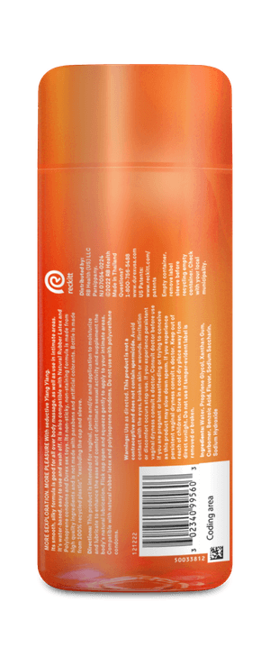 Durex touch and play lubes rear side